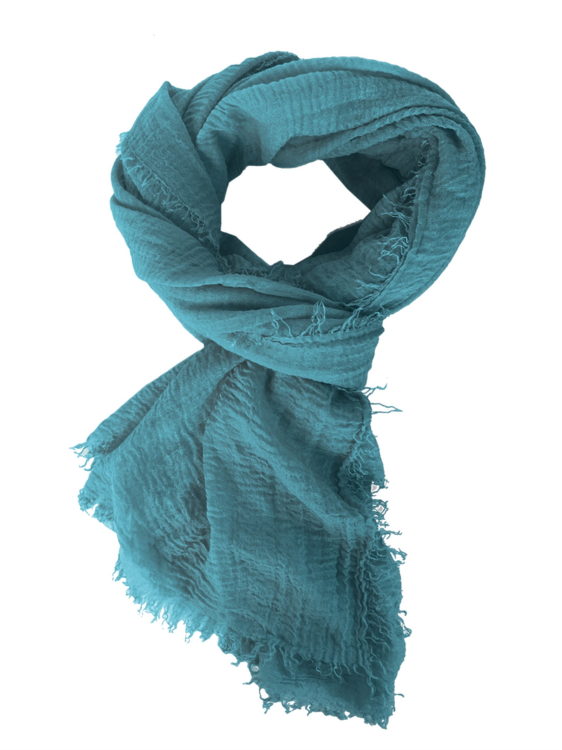 Turquoise Boho Scarf
