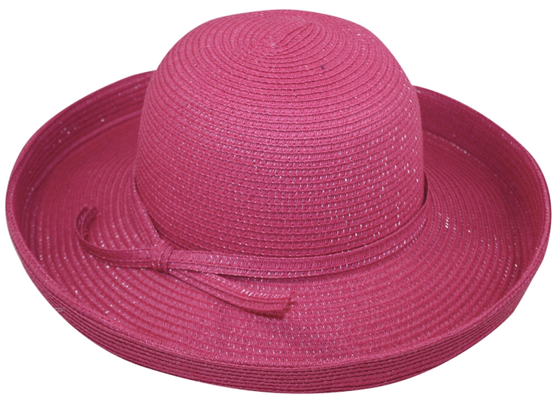 Fuchsia Braid Kettle Brim