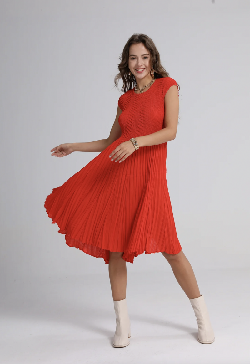 Red Onesize Statement Dress