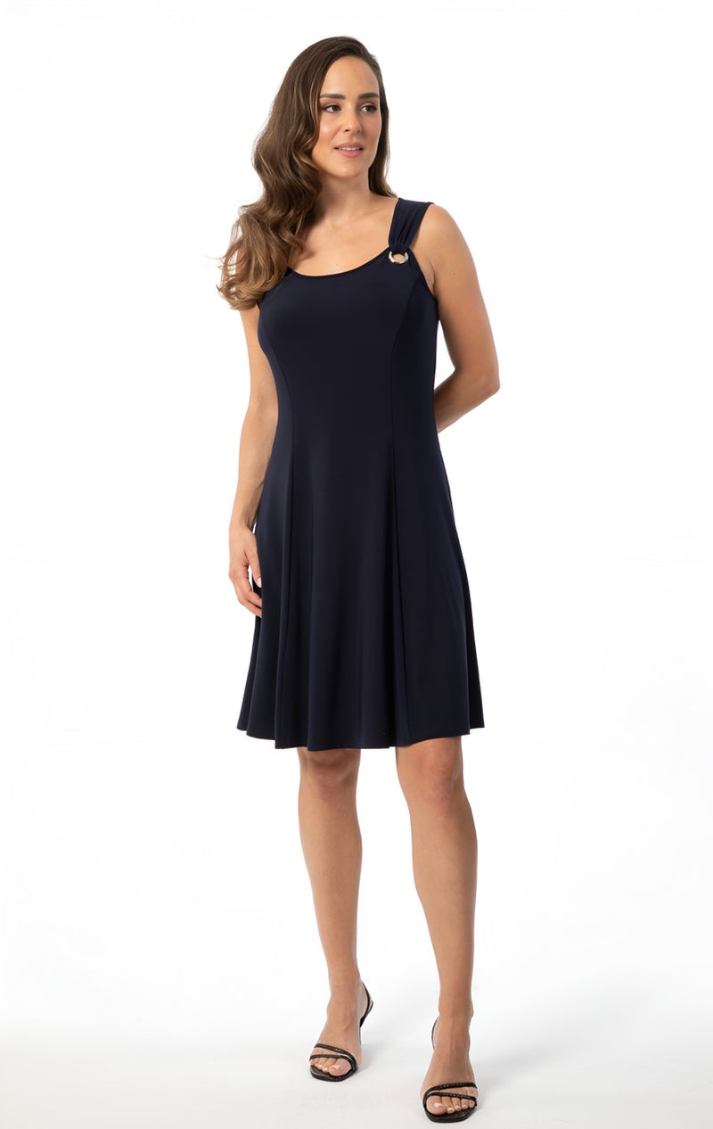 navy blue tank dress Sierra Merino Wool Tank Dress