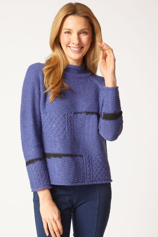 Midnight Alpine Sweater