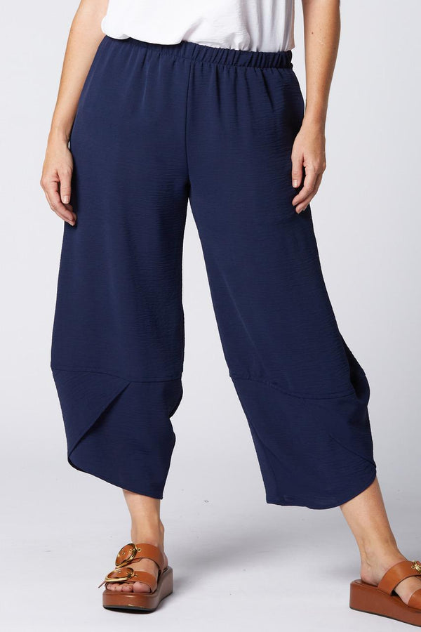 Navy Harem Ankle Pant