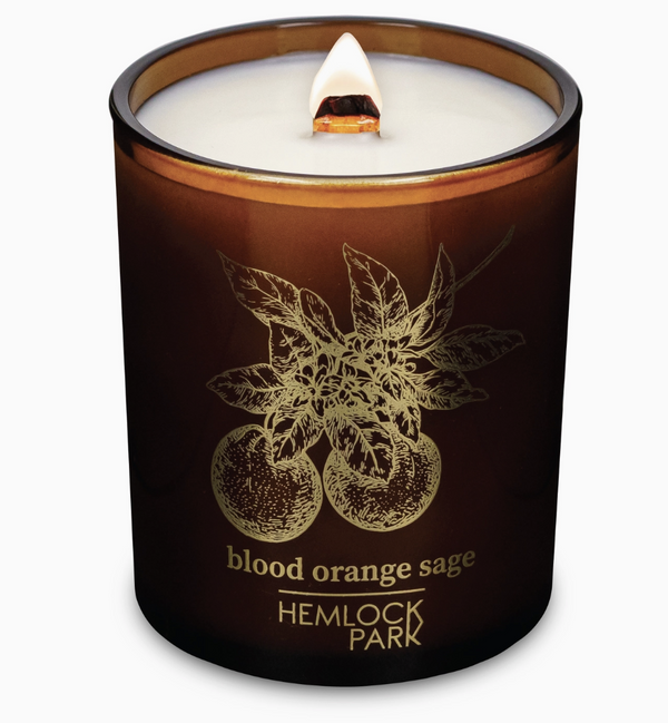 Blood Orange Sage & Gold Candle