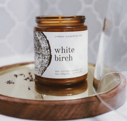 White Birch Soy Candle