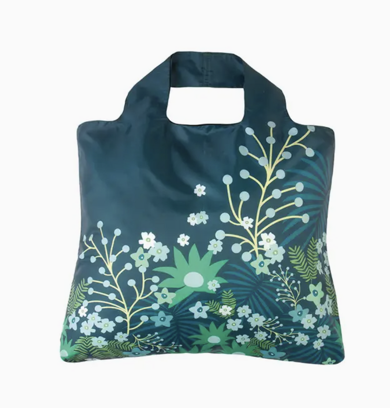 Blue Botanica Reusable Bag