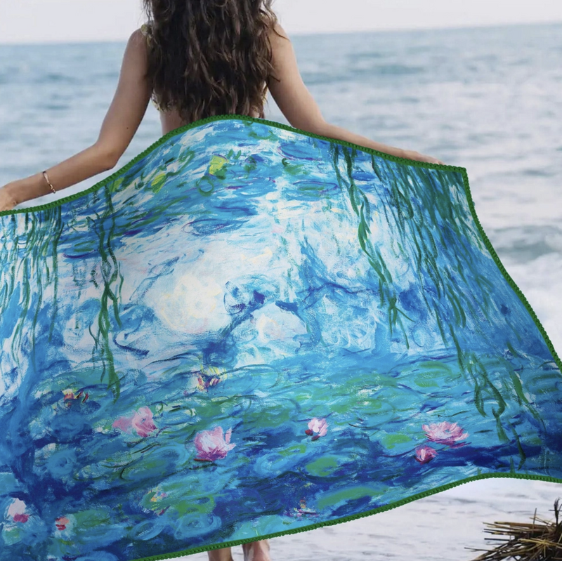 Monet "Nympheas" Beach Towel