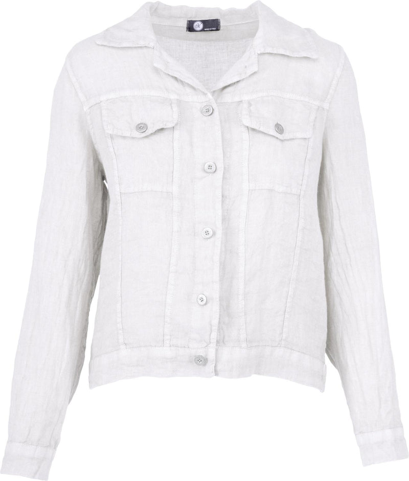 White Linen Jacket