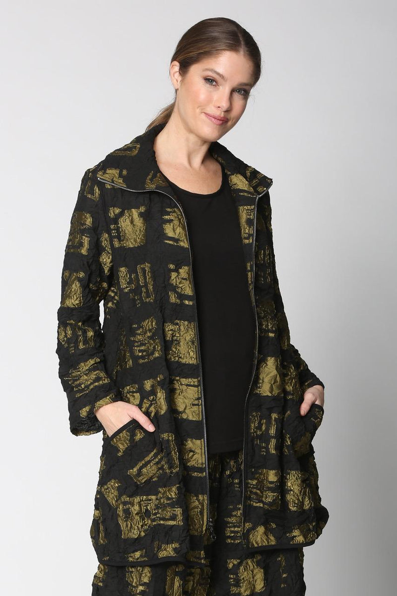 Kiwi Long Jacquard Jacket