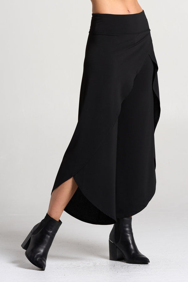 Black Layer Flood Pant