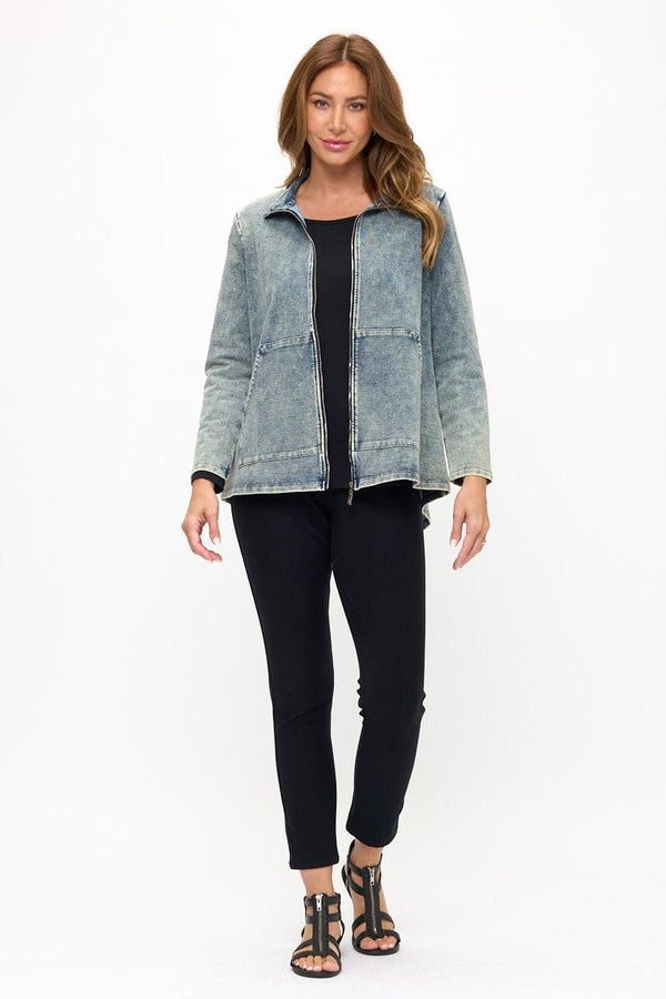Mineral Denim Zip Jacket