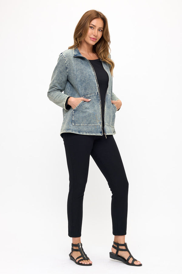 Mineral Denim Zip Jacket