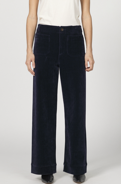 Black Iris Wide Leg Jean