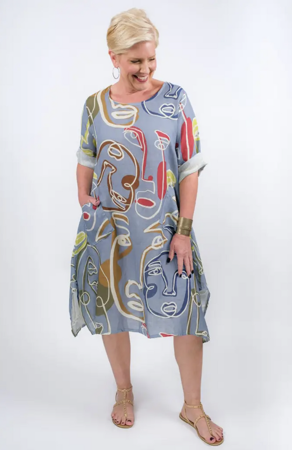 Jean Picasso Pocket Dress