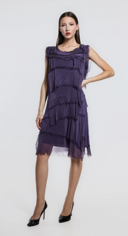 Plum Tier Dress