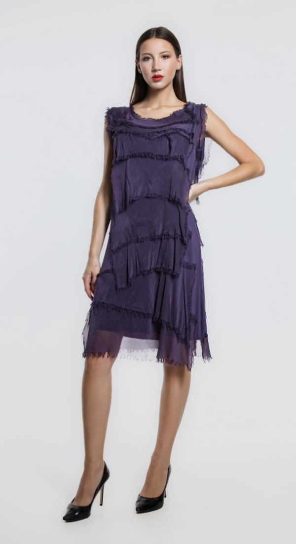Plum Tier Dress