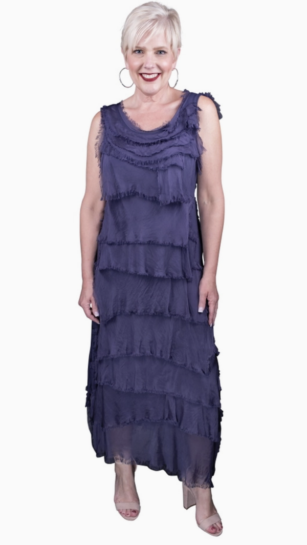 Plum Tier Maxi Dress