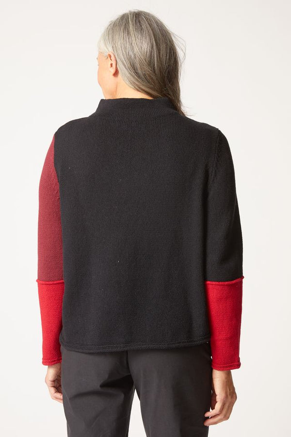 Ruby Color Block Sweater