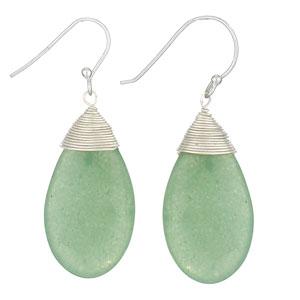 Avernturine Wrap Earring