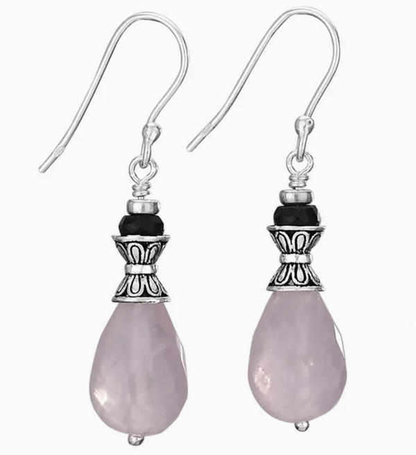 Rose Drops Sterling Silver Earring