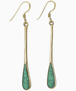 Turquoise Drop Dangle Earrings