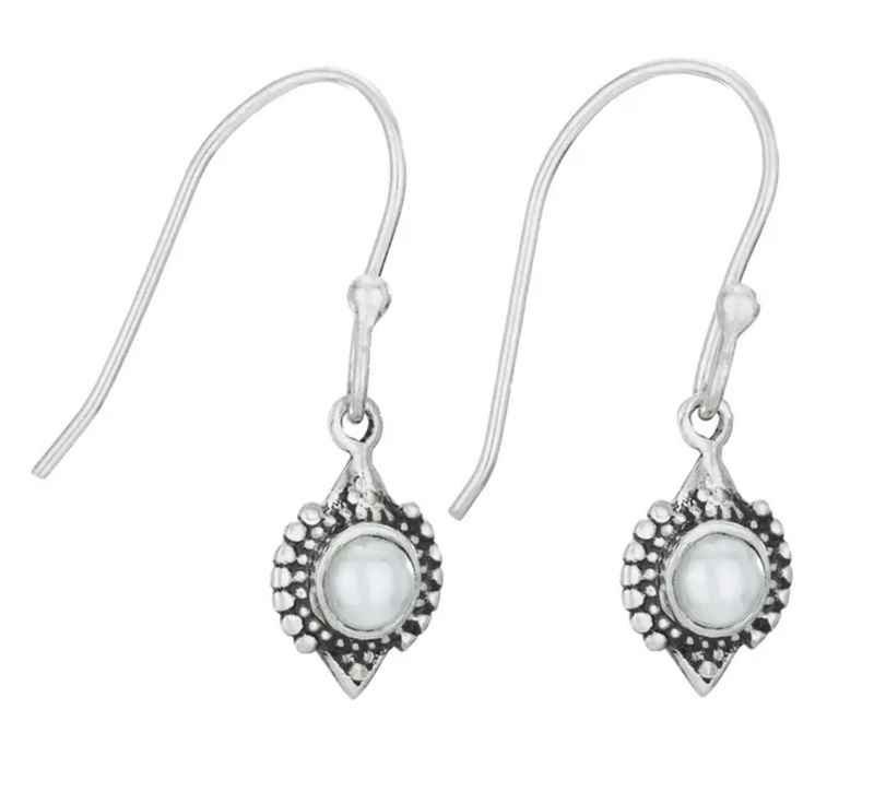 Bridgerton Pearl Sterling Silver Earring