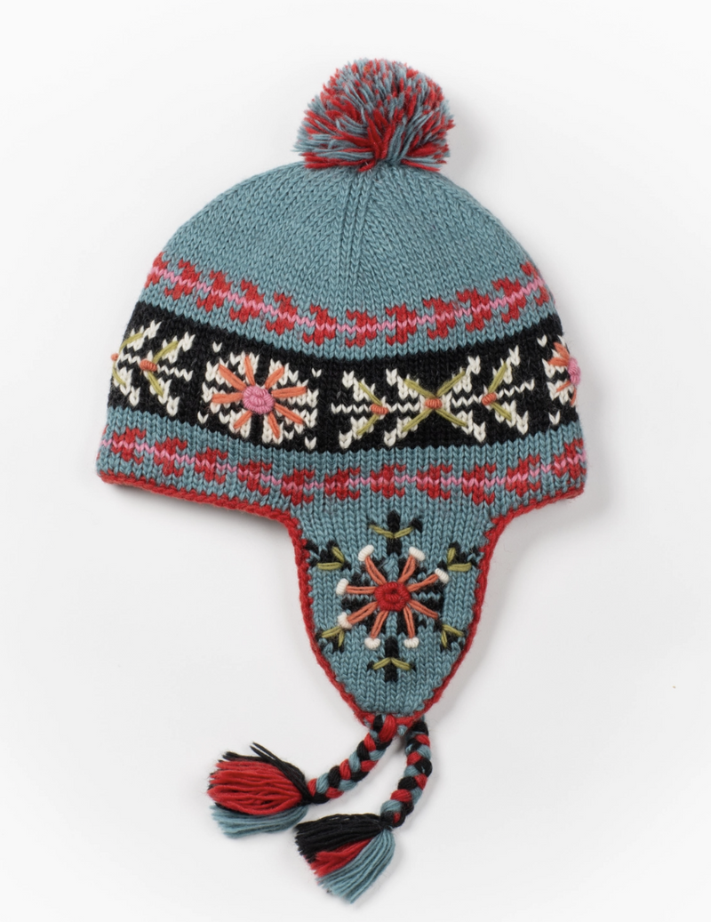 Fussen Bristol Blue Earflap Hat