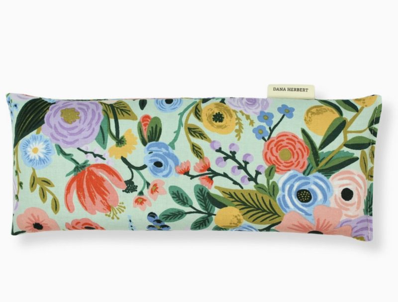 Mint Garden Party Eye Pillow