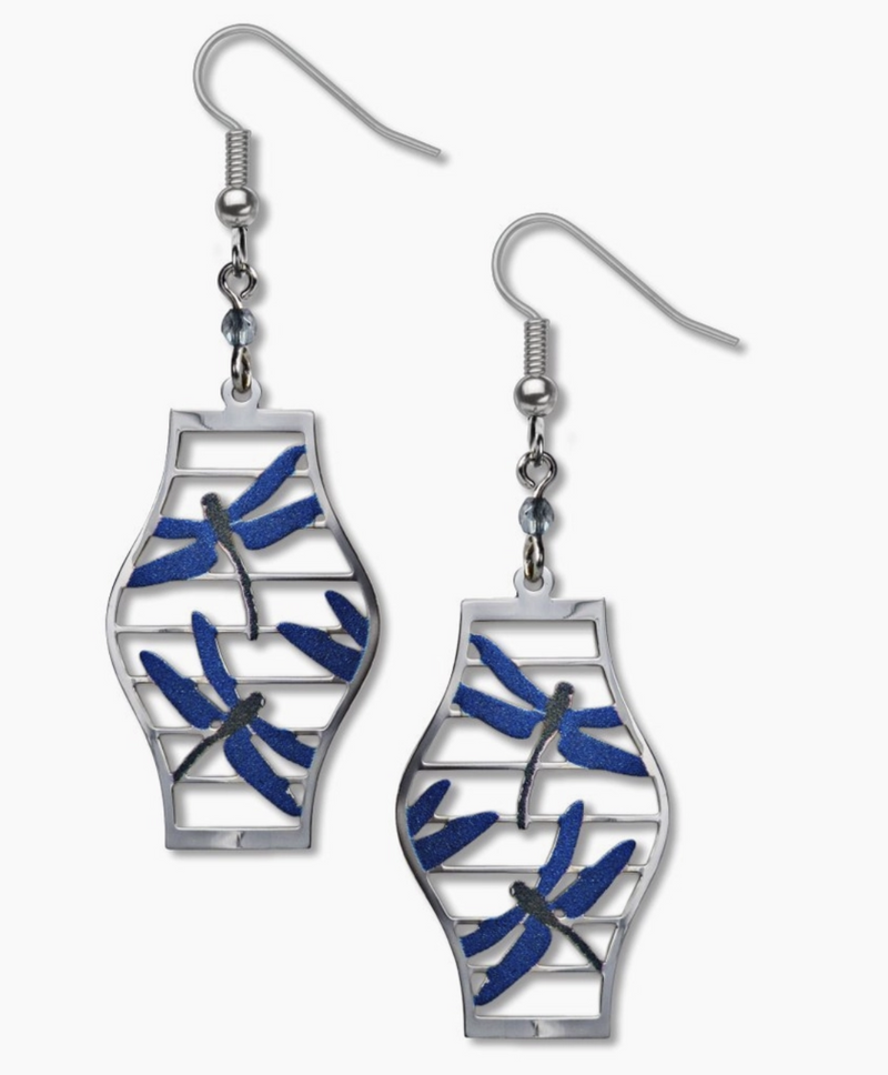 Dragonfly Lantern Earrings