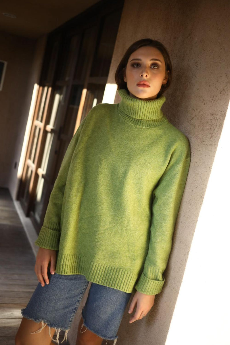 Green Apple Dogwalker Sweater