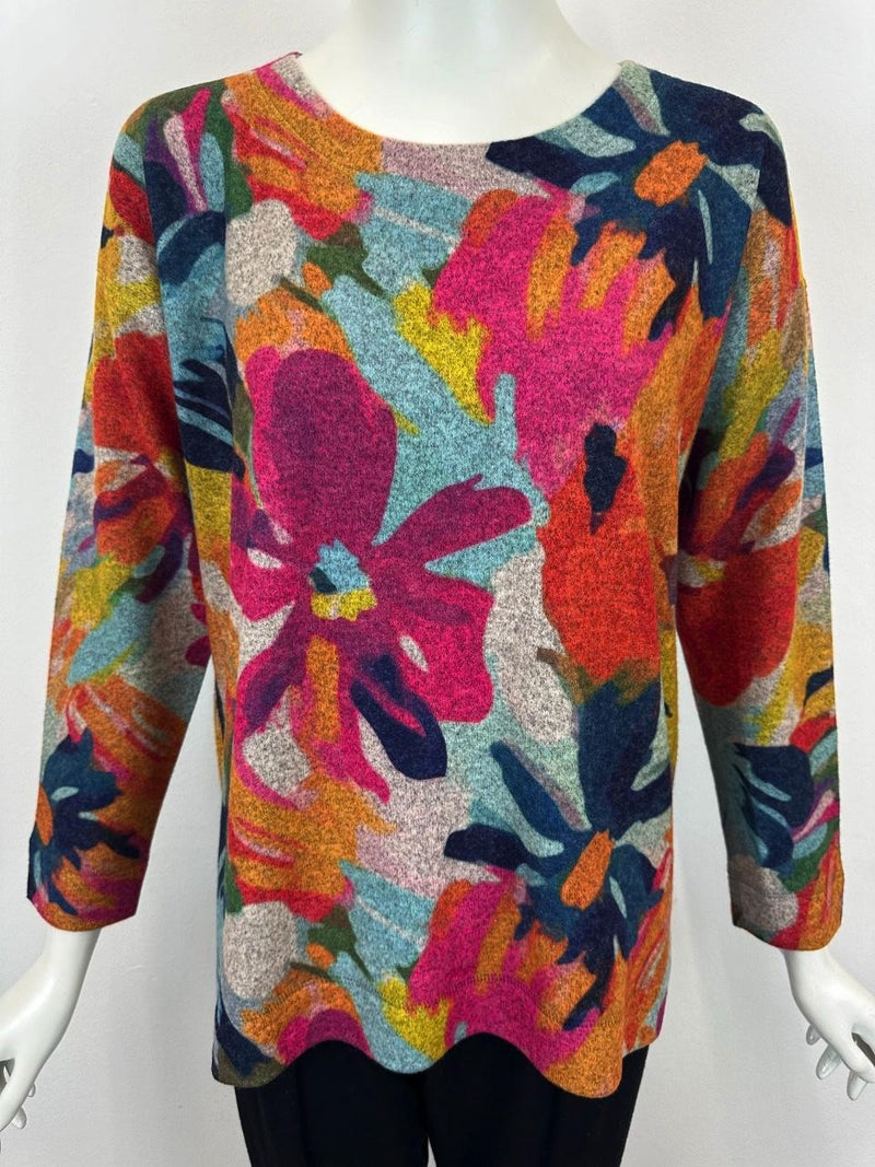 Floral Soft Long Sleeve Top