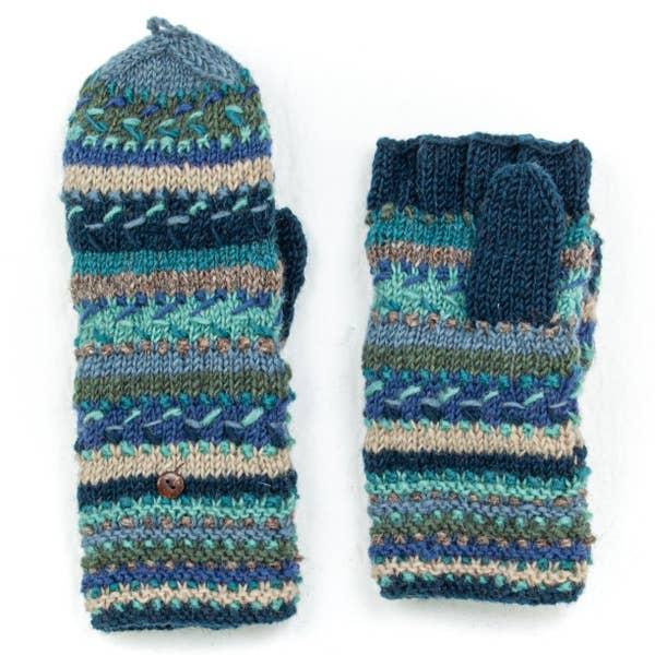 Denim Navika Mittens