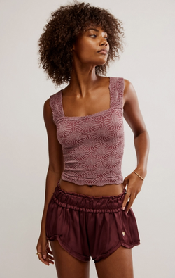 Red Plum Cami Top