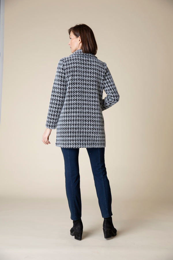 Chenille Houndstooth Jacket