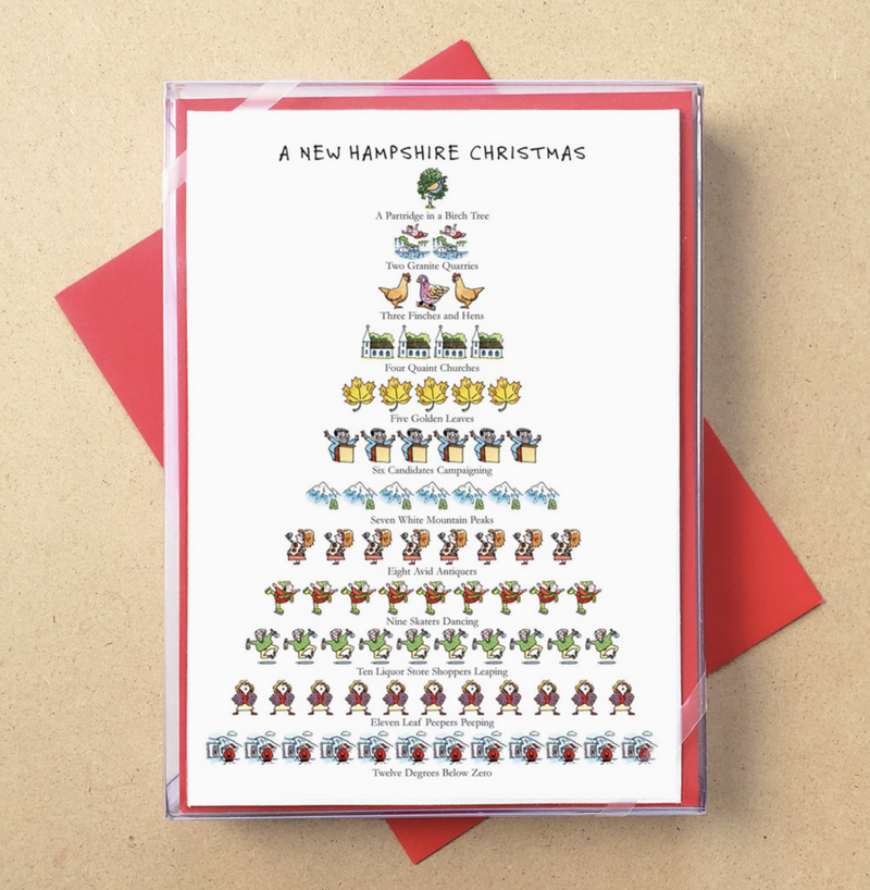 NH 12 Days of Christmas Boxed Cards