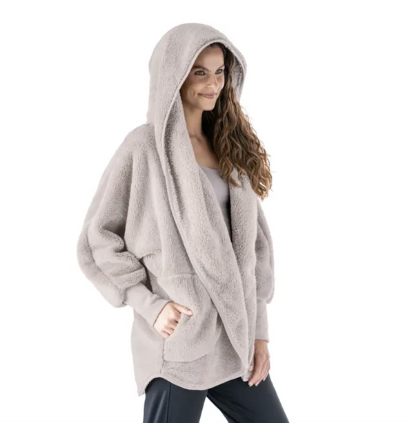 Polar Grey Packable Cardigan