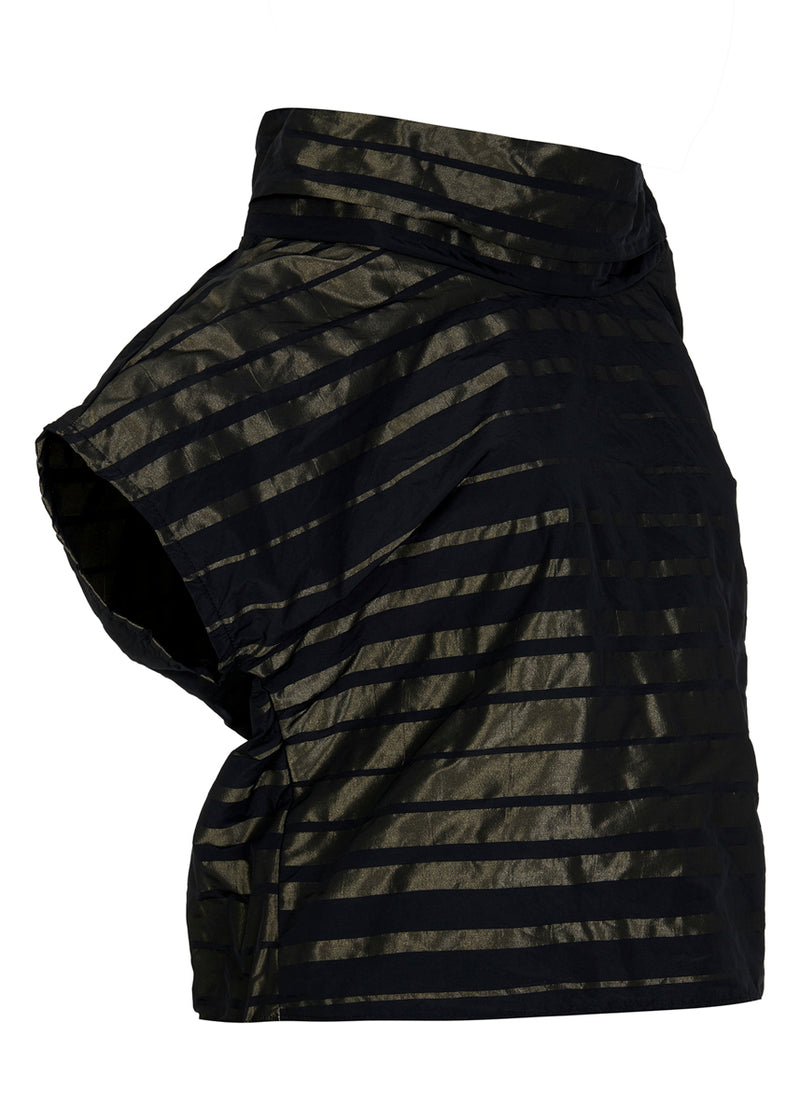 Cedar Striped Boxy Top