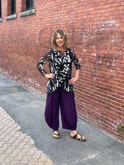 Marlowe Black Mesh Top