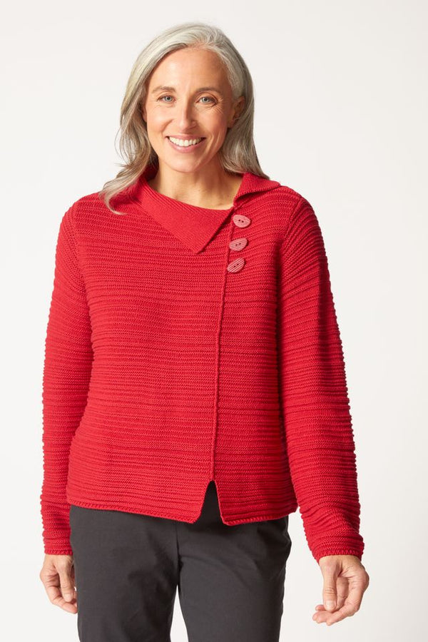 Ruby Knit Texture Pullover