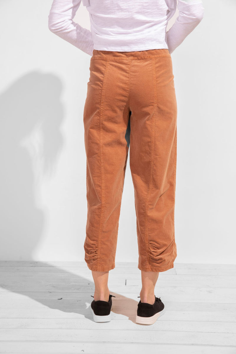 Spice Ruched Flood Pant