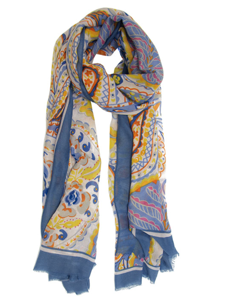 Bold Paisley Scarf