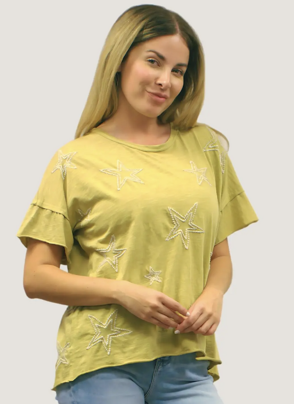 Mellow Yellow Star Top