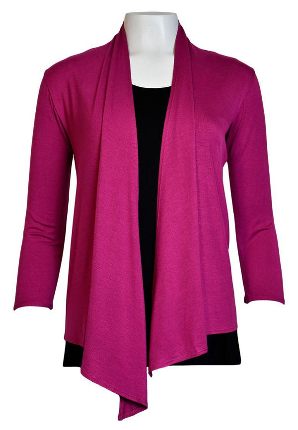Magenta Simple Jacket