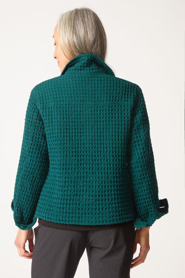 Juniper Button Waffle Jacket