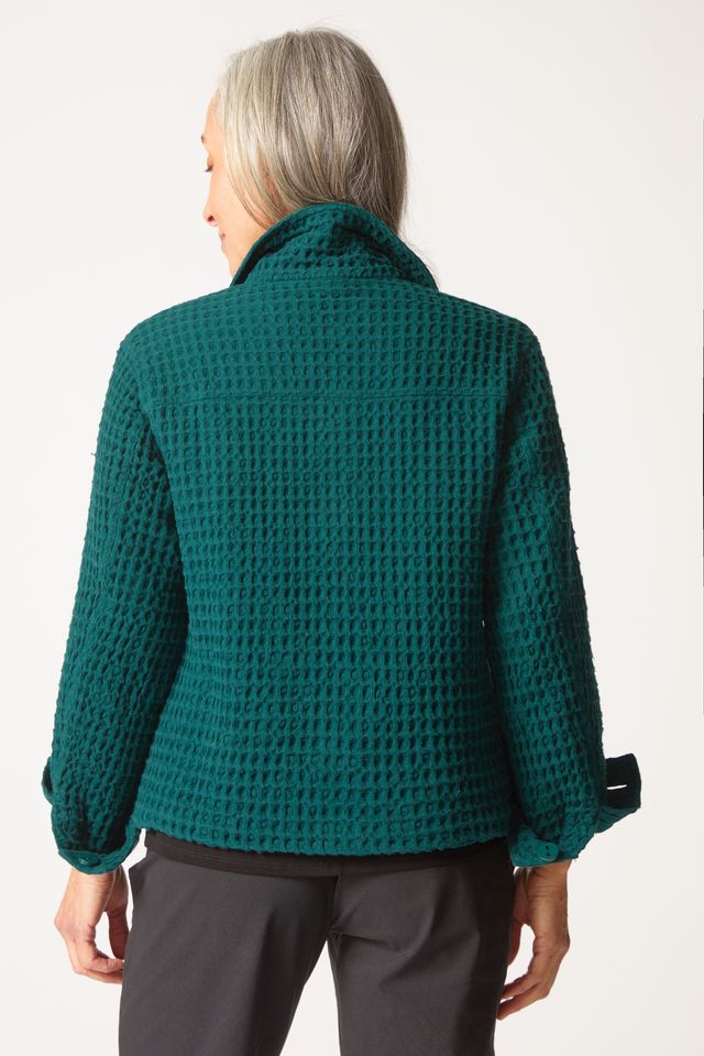 Juniper Button Waffle Jacket