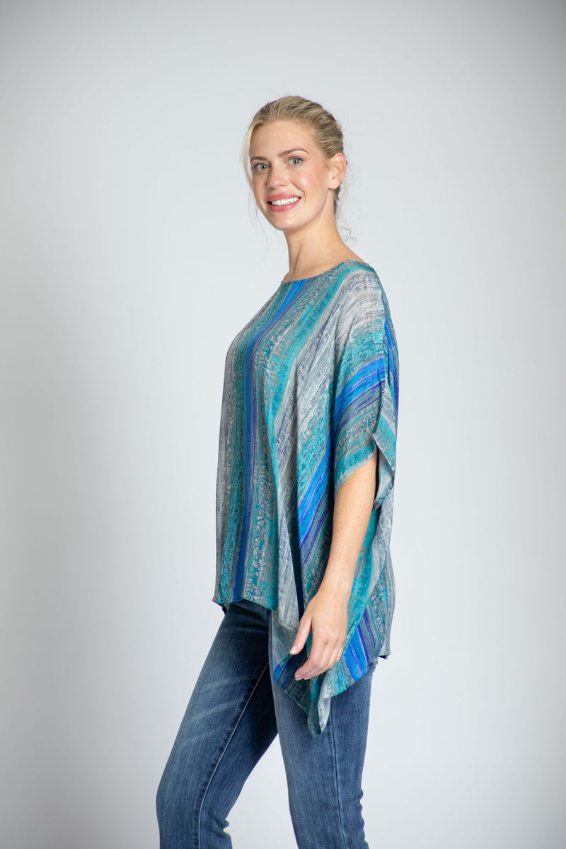 Stained Glass Poncho Top