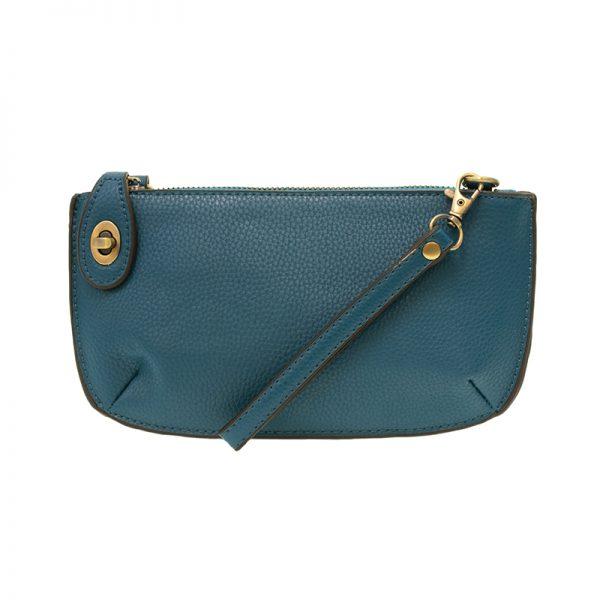 Peacock Xbody Wristlet Clutch