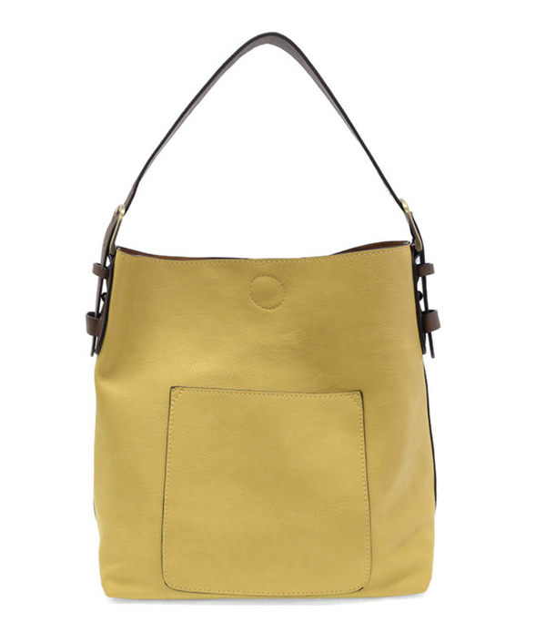 Laguna Yellow 2pc Hobo Handbag