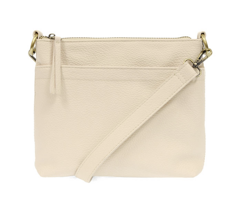 Alabaster Top Zip Crossbody Bag