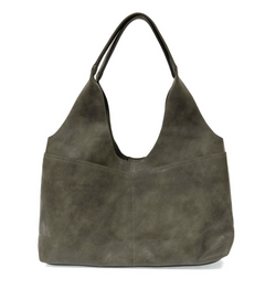 Khaki 2pc Hobo Handbag