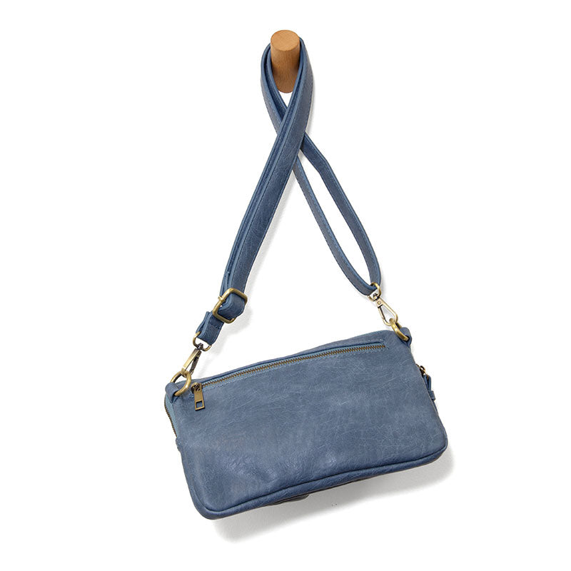 Denim Cargo Sling Bag